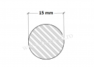 Bara rotunda aluminiu 15 mm 1